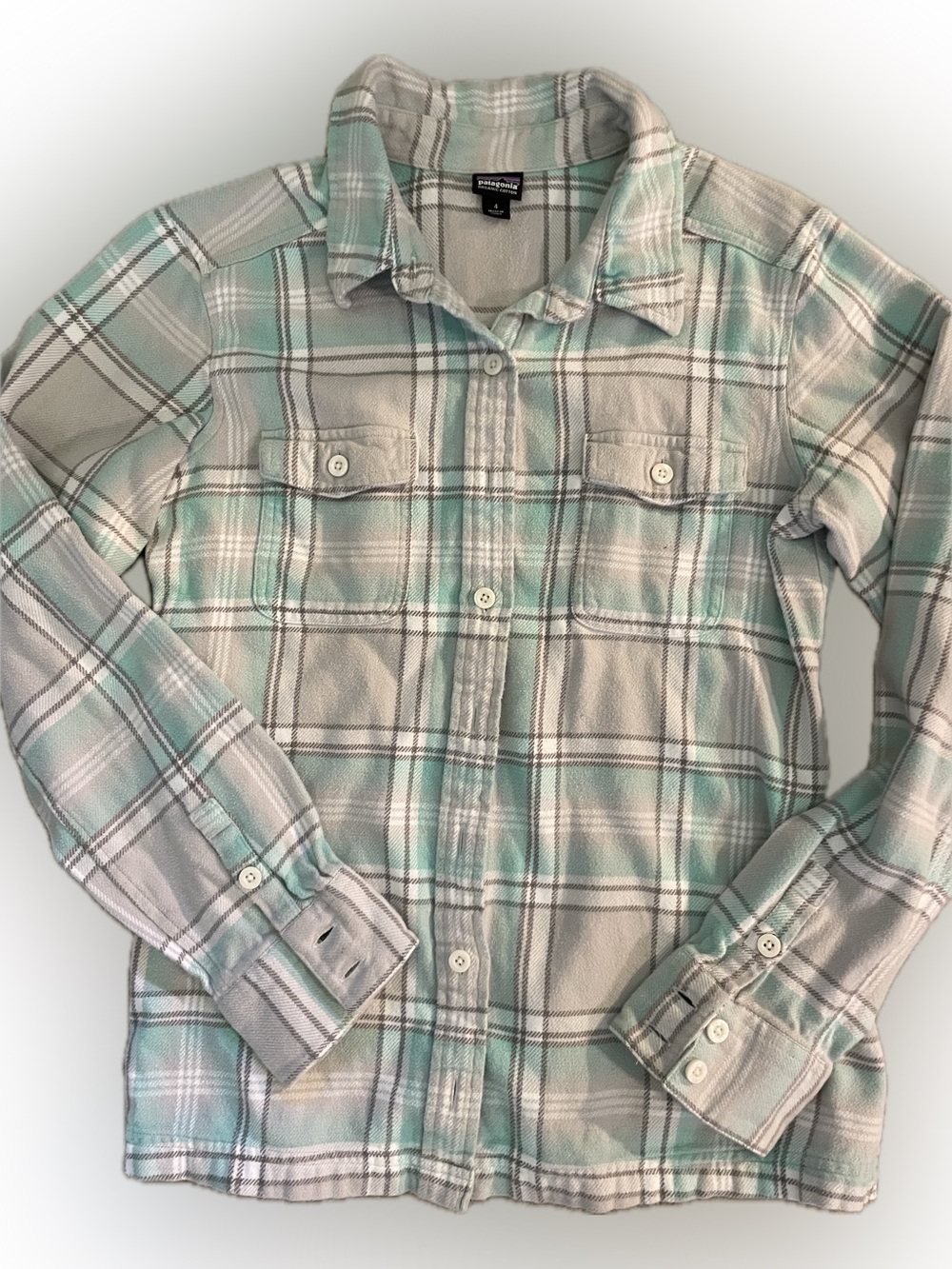 PATAGONIA WOMEN’S FLANNEL SHIRT size 4